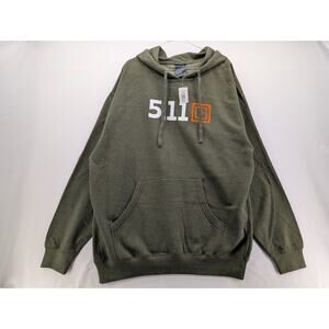 NWT 5.11 Tactical Men's Scope Hoodie in Heathered Green size Large